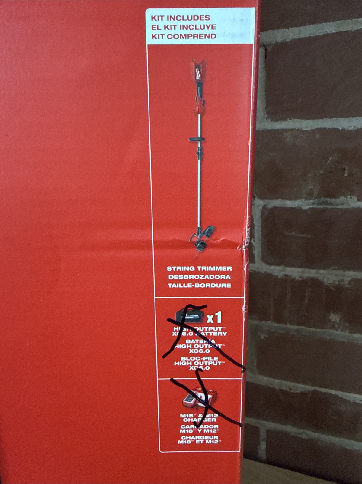 Milwaukee 2828-21E M18 18V Foldable Brushless String Trimmer – Tool Only, NEW!