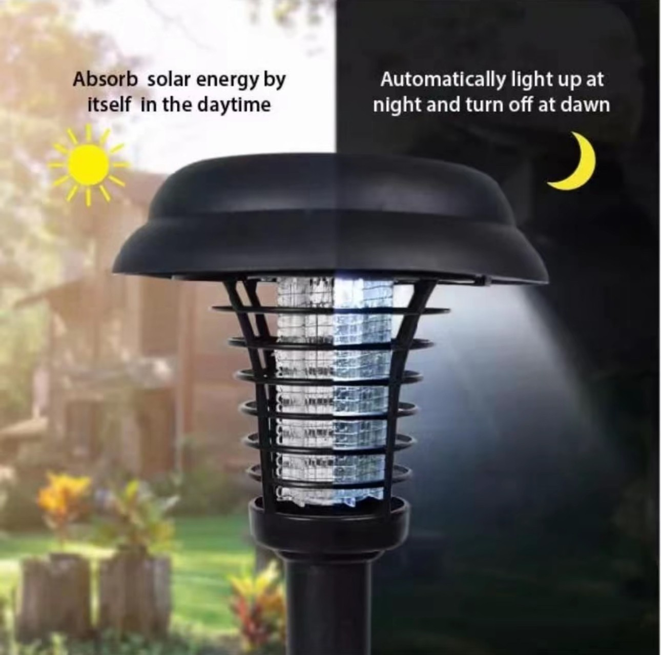 Electric Bug Zapper Mosquito Insect Killer LED Light Trap Pest Control Lamp