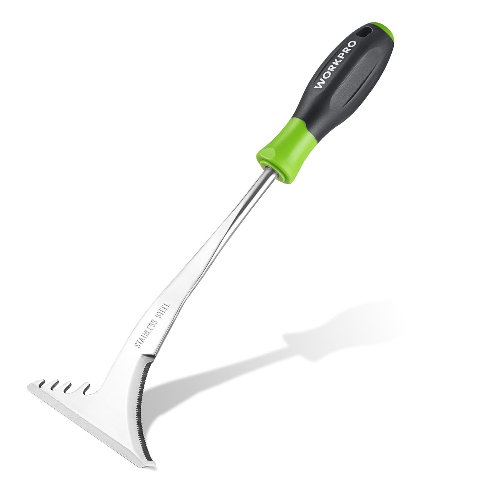 Crack Weeder Tool LShaped Stainless Steel Garden Lawn Patio Weed Removal 12.5In