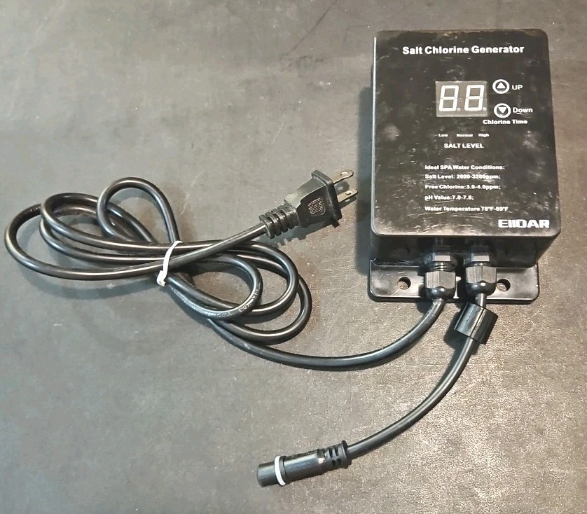 Eiidar Salt Chlorine Generator Salt Water Pool Chlorinator – POWER SUPPLY ONLY