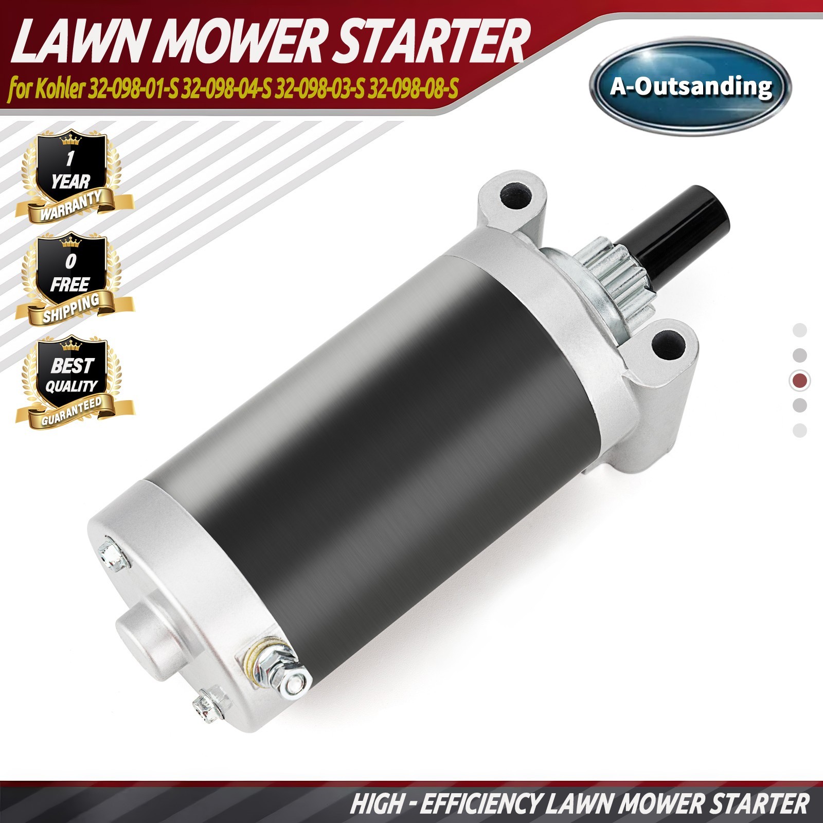 Starter 3209801 For Cub Cadet Kohler 7000 Series Courage 20 21 22 23 24 25 26 HP