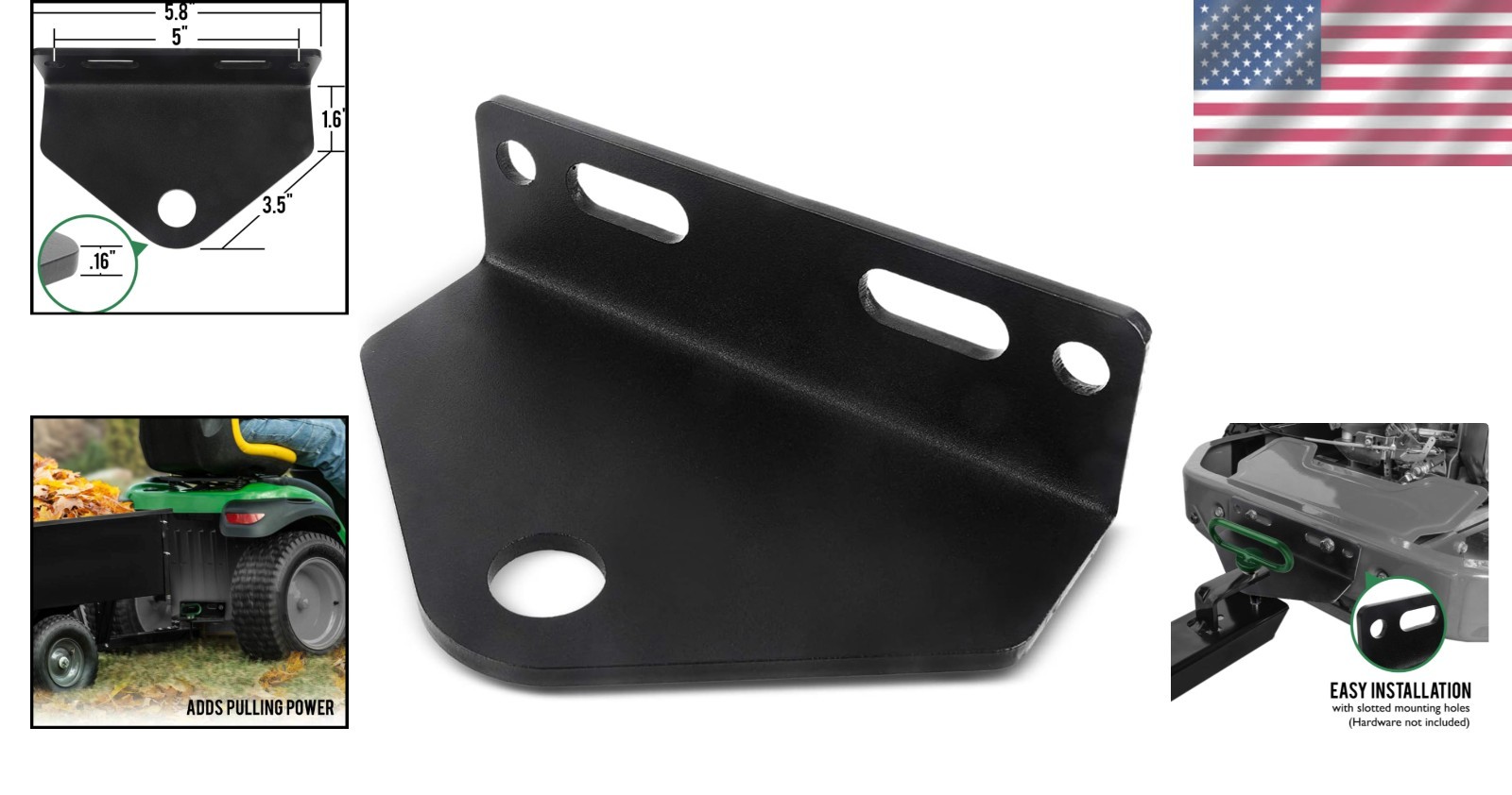 Effortless Yard Maintenance with Heavy Duty Zero Turn Mower Trailer Hitch Mount