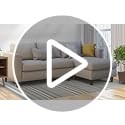 Yes4All 4-Inch Square Wooden Furniture Legs Set of 4, Brown Mid-Century Modern F