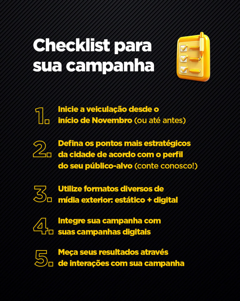 Black Friday 2025 será marcada pelo impacto da Mídia OOH no varejo nacional