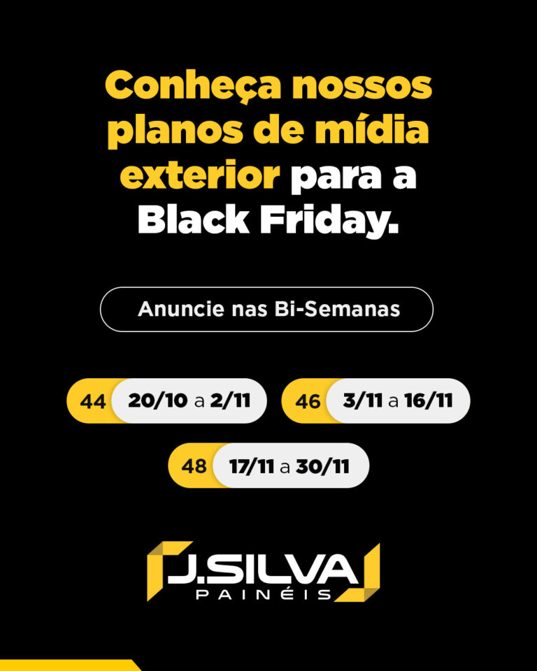Black Friday 2025 será marcada pelo impacto da Mídia OOH no varejo nacional