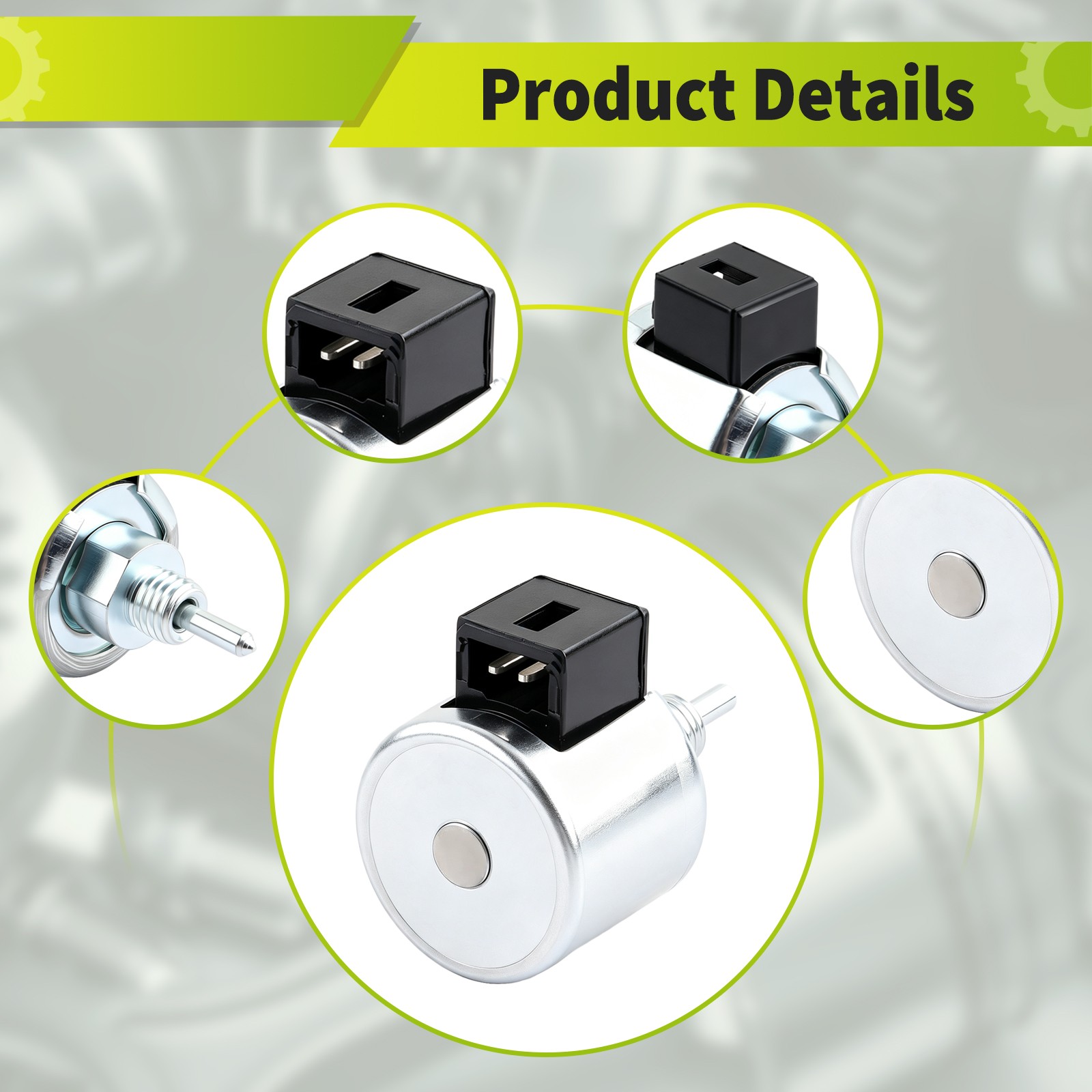 New Carburetor Fuel Solenoid For Kawasaki FS691V FR730V FS730V FH381V 21188-7002