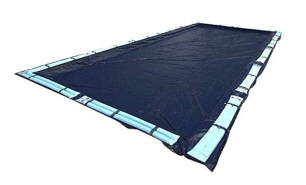 Swimline Silver Black 25′ x 45′ Rectangle Winter In-Ground Swimming Pool Cover