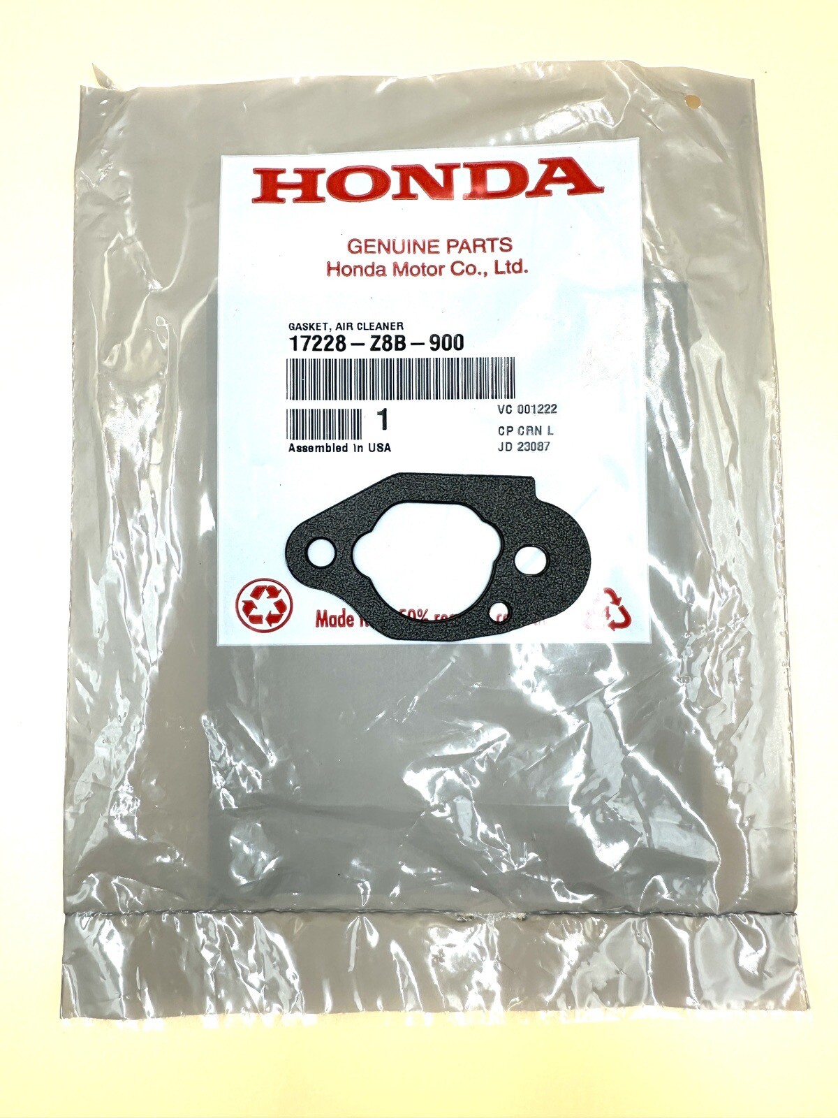 Genuine HONDA Carburetor Assy (Carb) GCV160LA0 HRR216 HRS217 16100-Z8B-901 OEM
