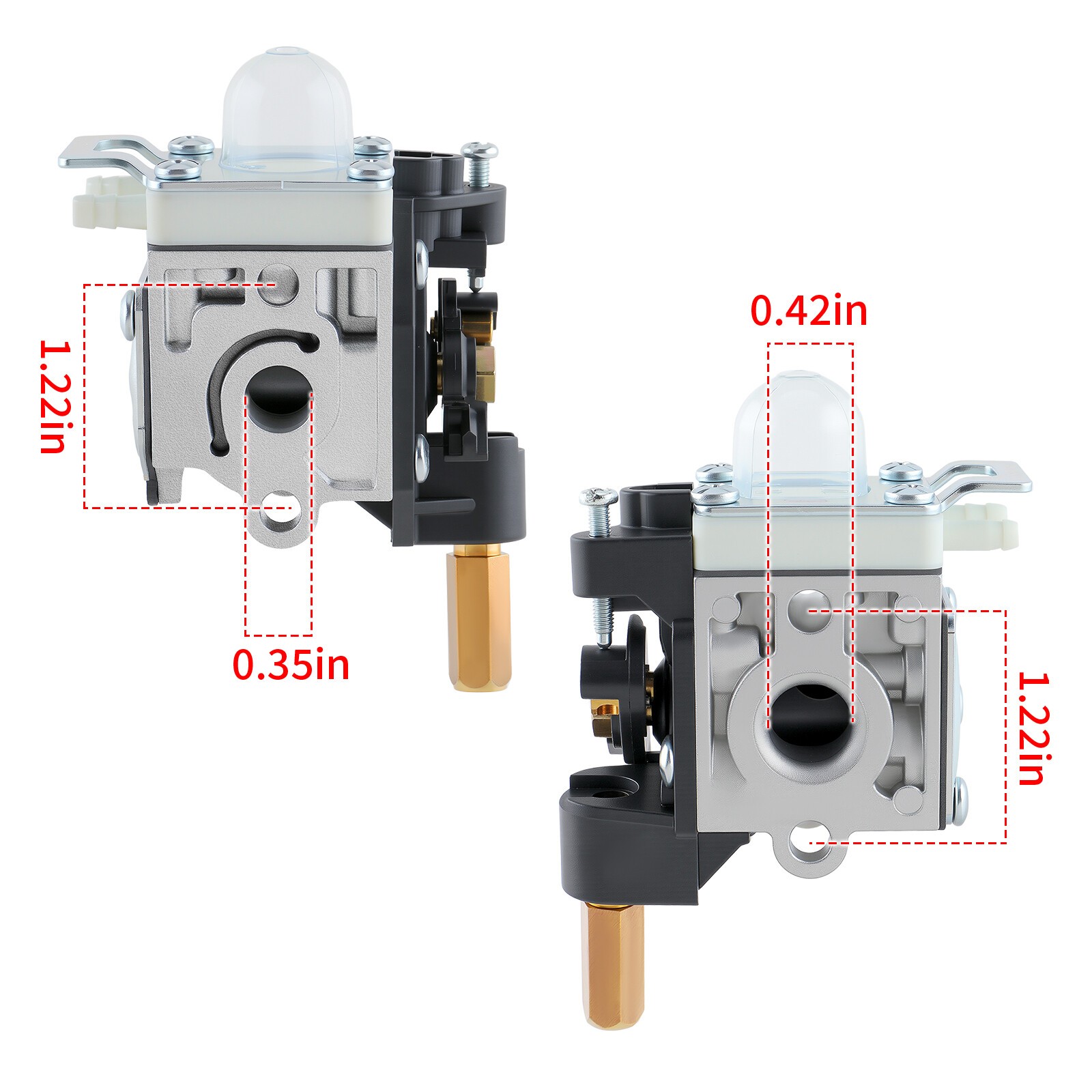 Carburetor For Echo SRM-230 SRM200 SRM201 SRM210 Zama RB-K75 Trimmer Air Filter