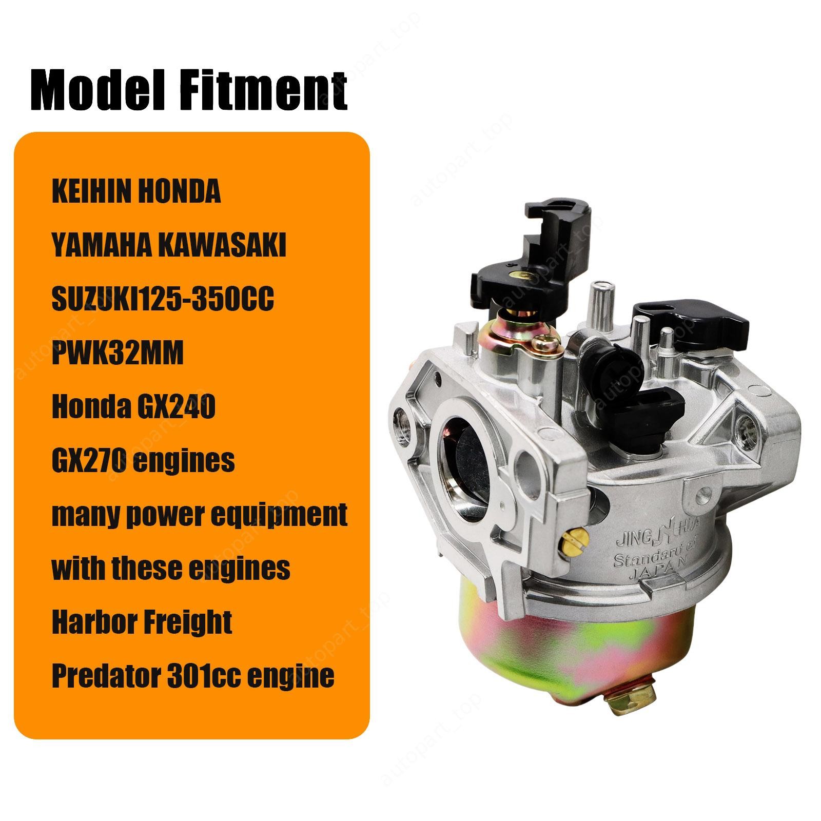 New Carburetor Fit For Honda gx240 gx270 8hp 9hp engine Replacement