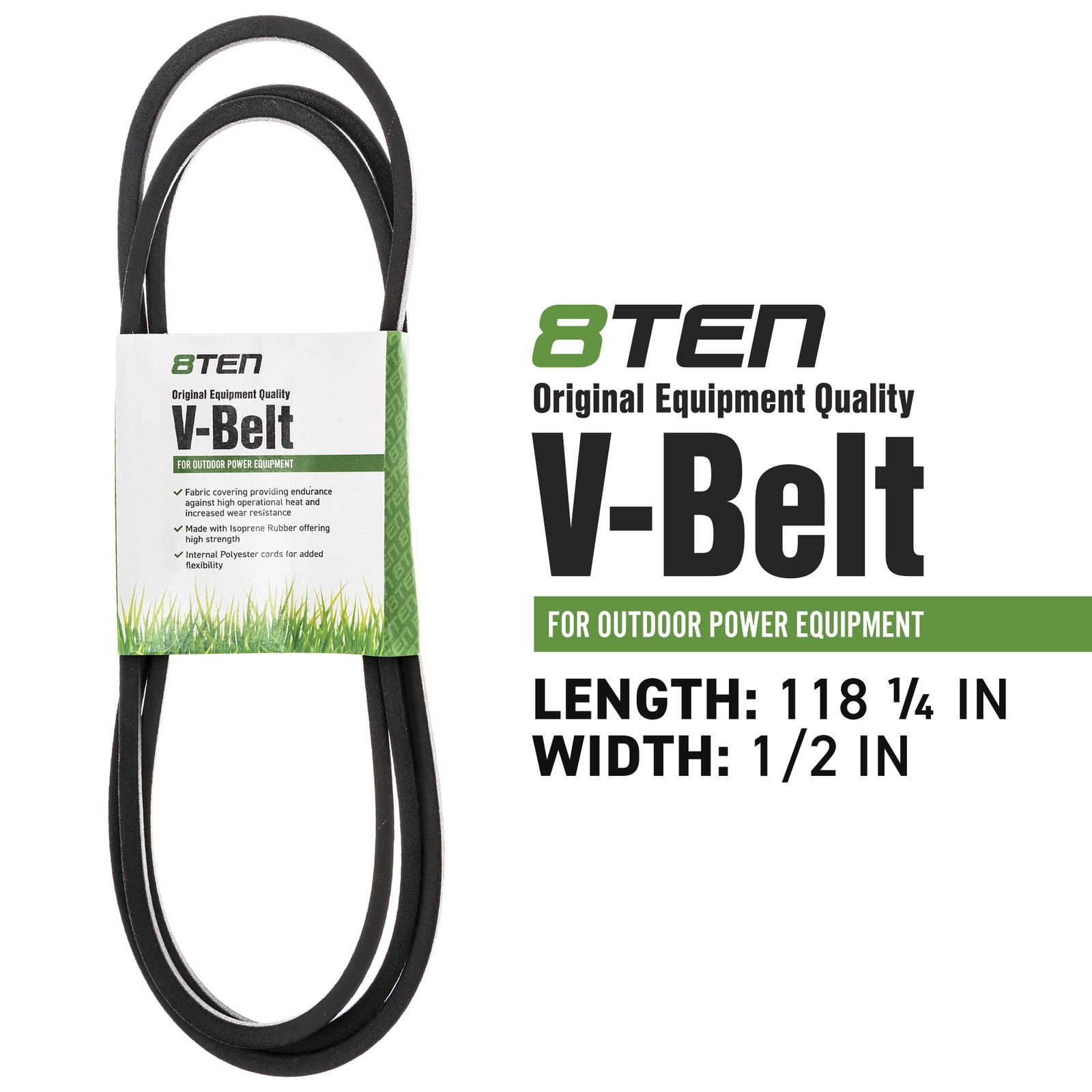 8TEN Belt for Ranch King 618H 818H 618G 611H 754-04033 954-04033 954-04033A