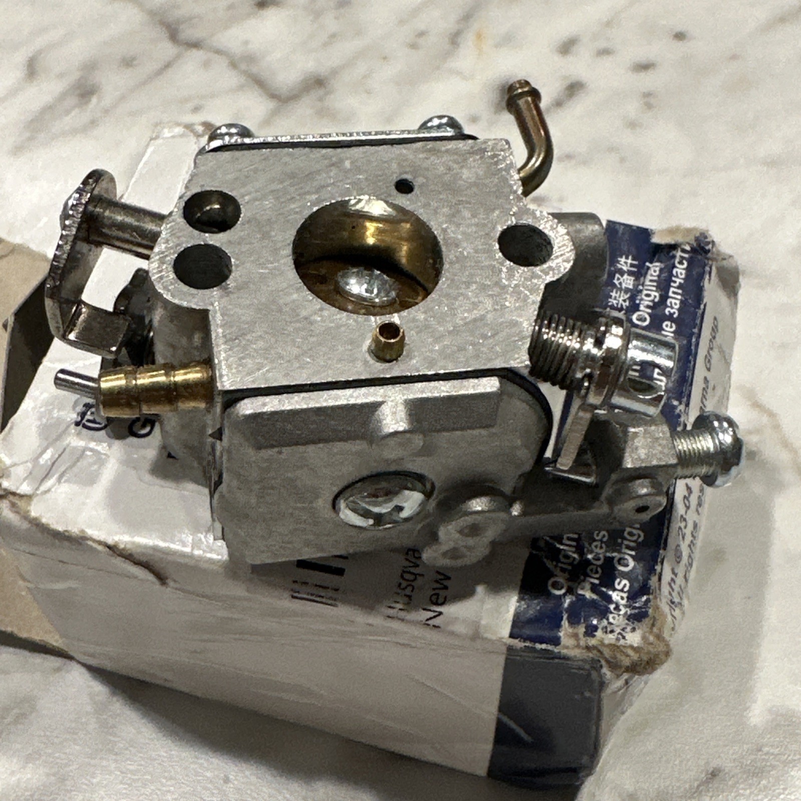 OEM Husqvarna 577203204 Carburetor Assembly Genuine NOS Made In Japan Carb