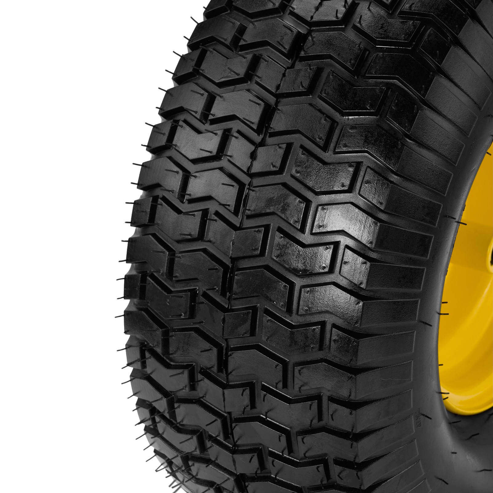 Two 20×8.00-8 Lawn Mower Tires and Wheel 4 Ply Tubeless 20×8-8 20 8 8