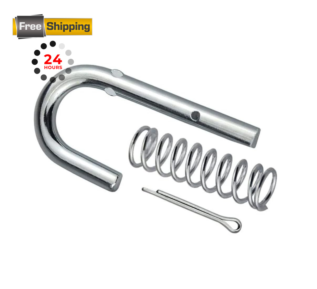 1 Pack,Deck Release Pin & Spring 747-1116 932-0306A ，Replacement for silver