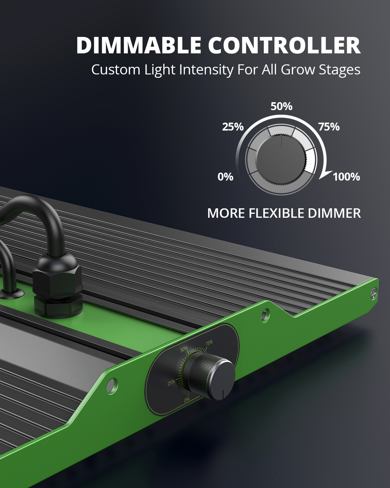 VIPARSPECTRA Dimmable P4000 Led Grow Light Sunlike Full Spectrum For All Plants