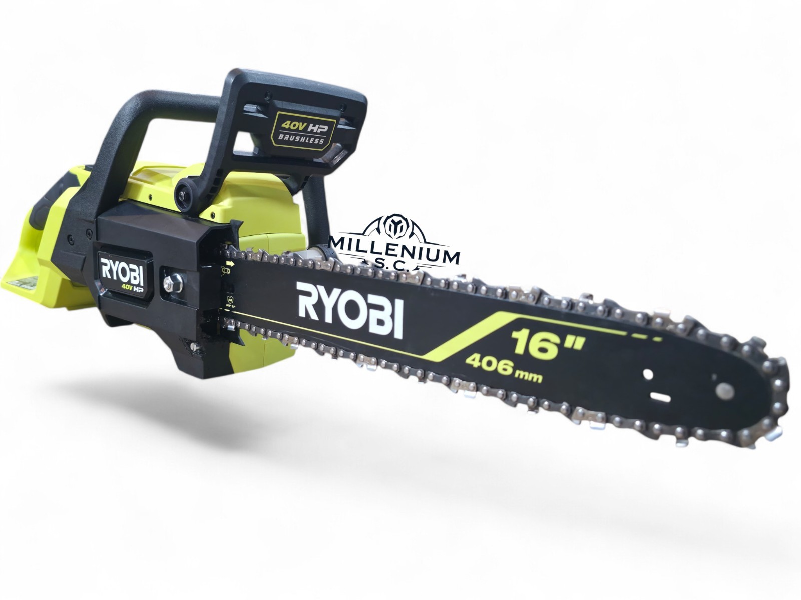 Ryobi 40V HP Brushless 16 in. Cordless Battery Electric Chainsaw RY40505 – USED
