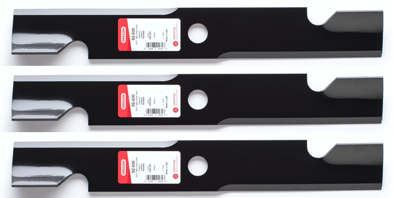 3PK Oregon 92-030 Blades Exmark Lazer Z Toro 52″ 103-6402 103-6402-S 109-6873
