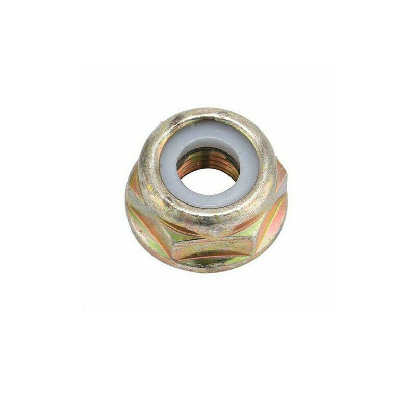 10PcsUniversal M10x1.25 Strimmer Brush Left Hand Thread Cutter Reverse Nuts