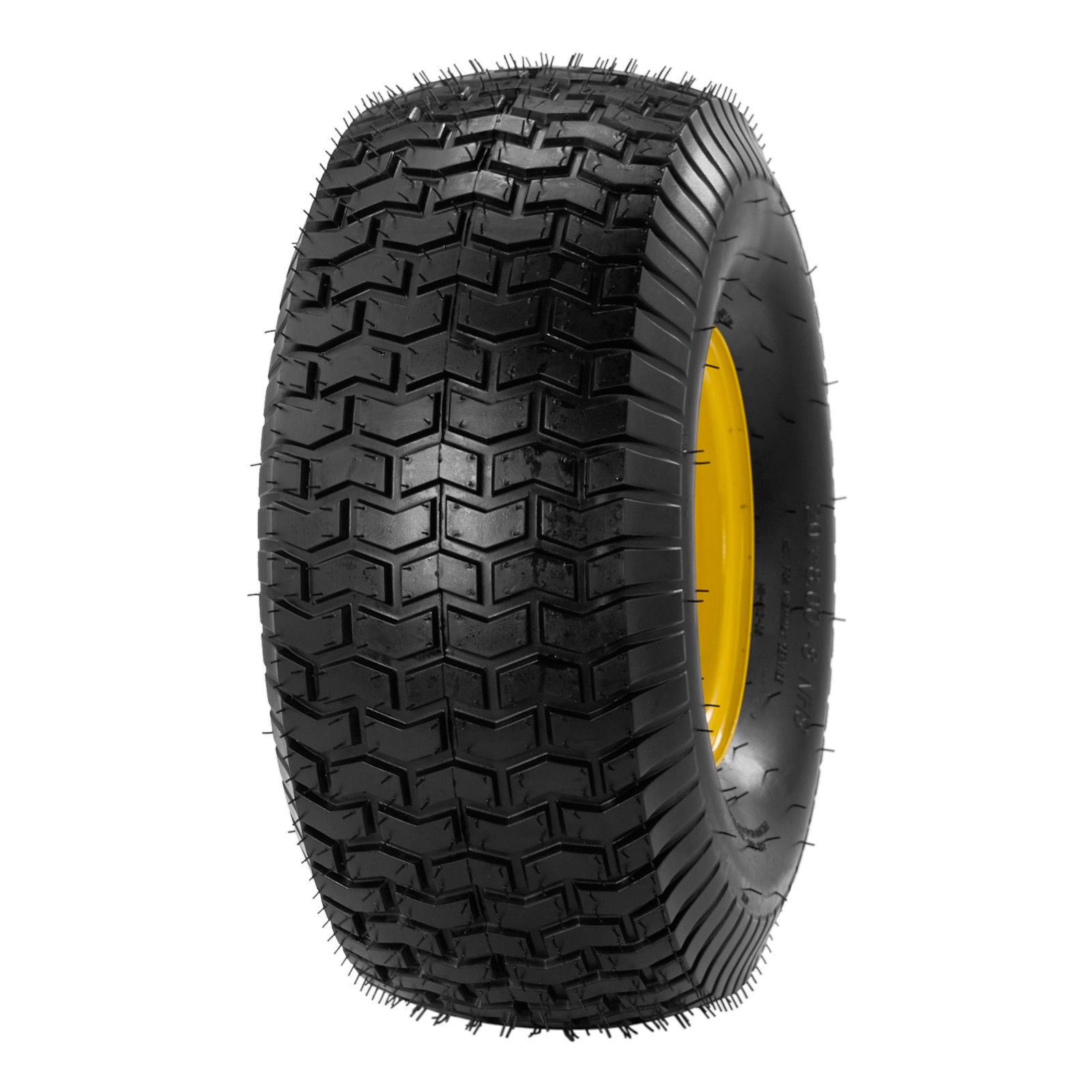 Two 20×8.00-8 Lawn Mower Tires and Wheel 4 Ply Tubeless 20×8-8 20x8x8