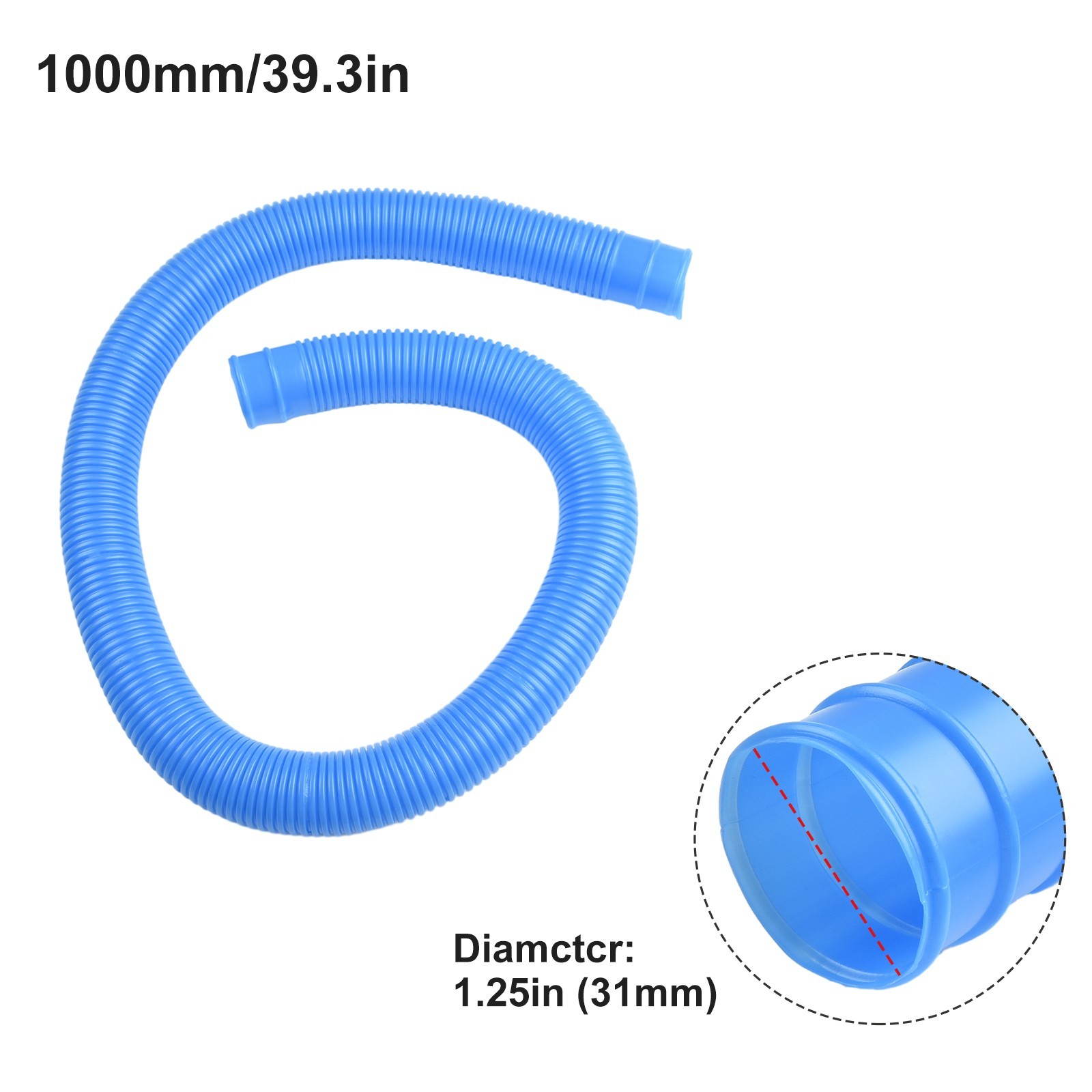 2Pack For Intex 1-1/4 Inch Accessory Hose Above Ground Pool Pump Replacement US