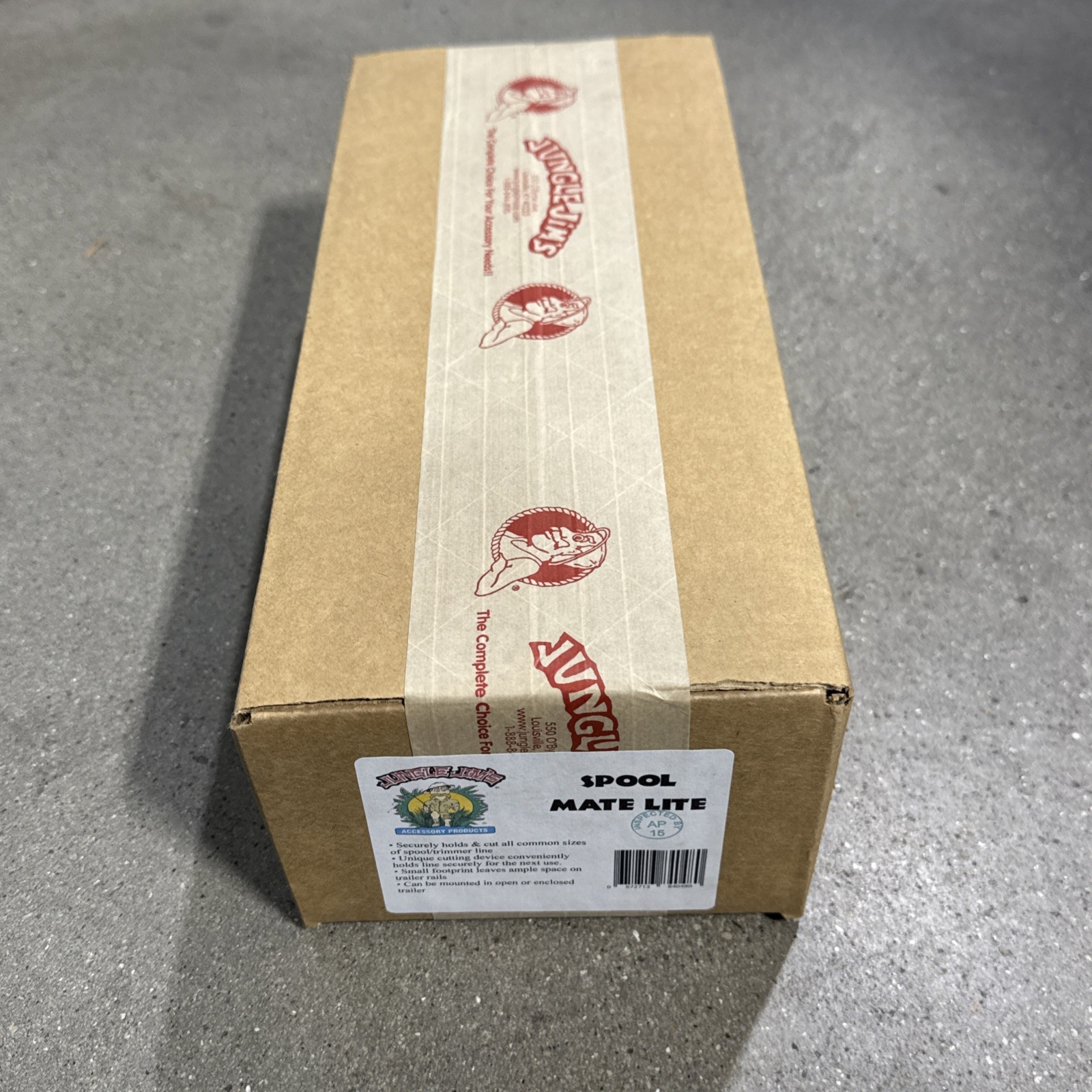 Jungle Jim’s Spool Mate Lite, Trimmer Line Spool Holder, Free Shipping