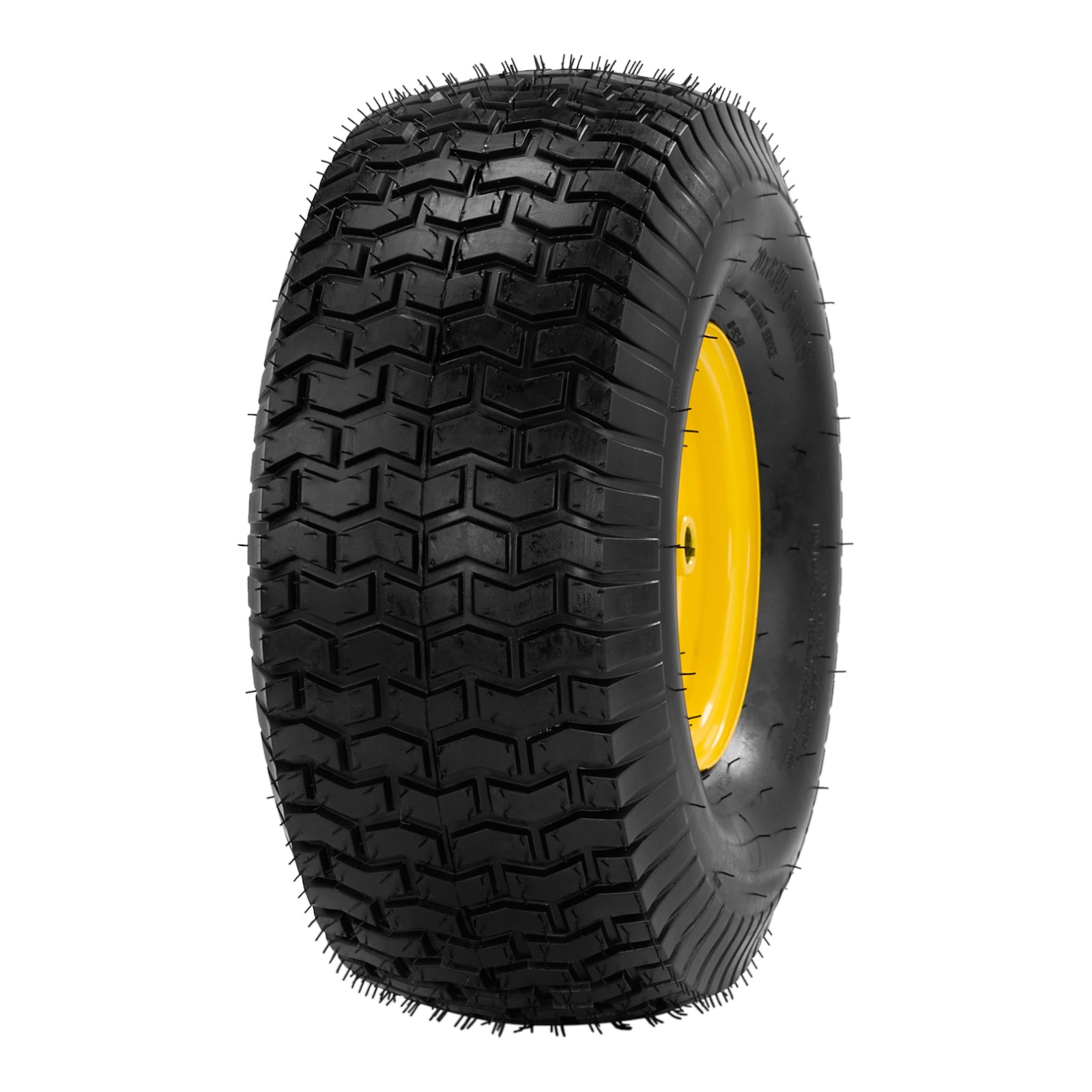 Two 20×8.00-8 Lawn Mower Tires and Wheel 4 Ply Tubeless 20×8-8 20x8x8