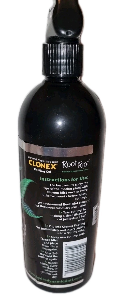 Clonex Mist Root Promoter Spray Bottle 750 ml Root Promoter.