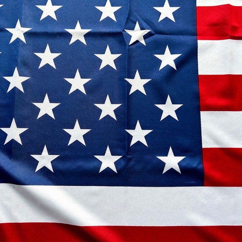 2 x 3 FT American Flag US USA National Double Sided Polyester Brass Grommets