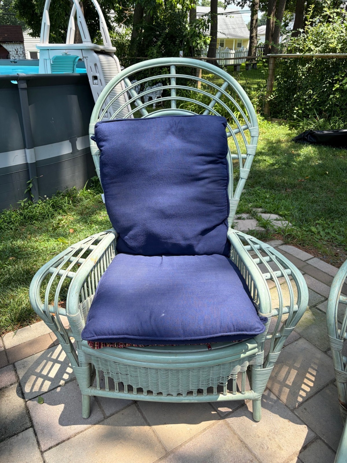 Vintage Ficks Reed 6 piece Rattan furniture set for patio, pool side, or sunroom