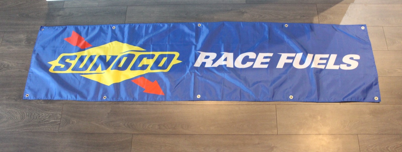 Sunoco Race Fuels Banner Flag Big 2×8 feet Race Racing Gas Station Garage