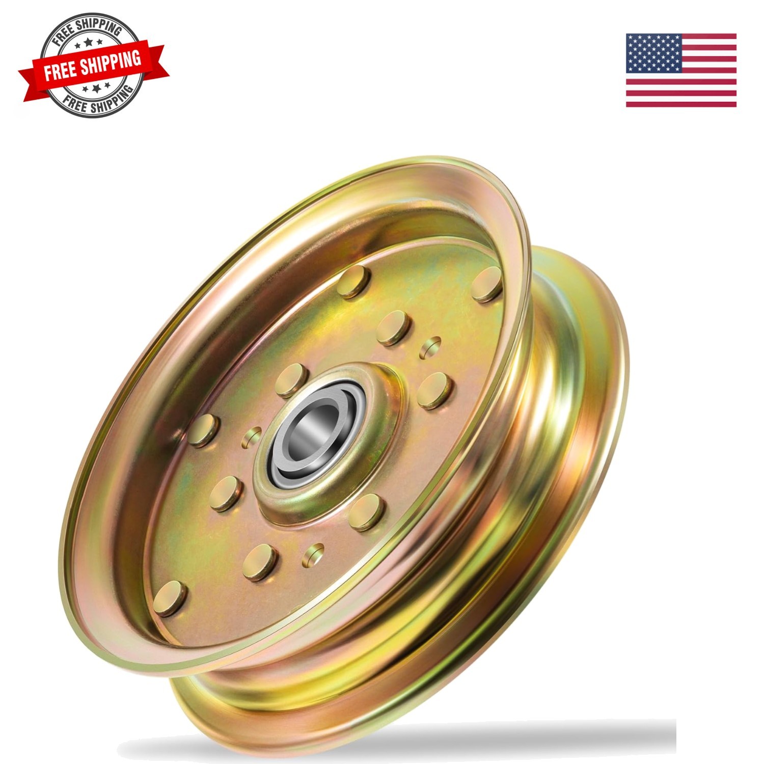 88663 General Idler Pulley Assembly Replacement Parts Kit Fit for Bush Hog Fi…