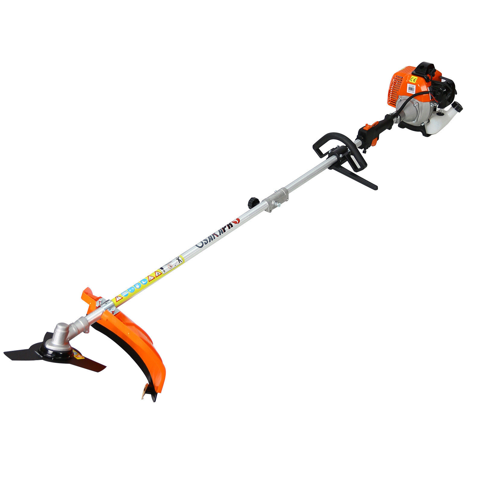 4 in 1 Multi-Functional Trimming Tool 33CC with Gas Pole Saw Hedge Trimmer