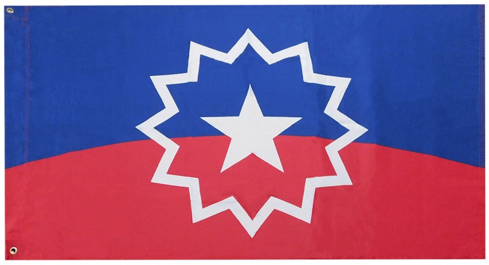 3X5 Juneteenth Premium 3’x5′ 100D Woven Poly Nylon Flag Sleeve & Grommets
