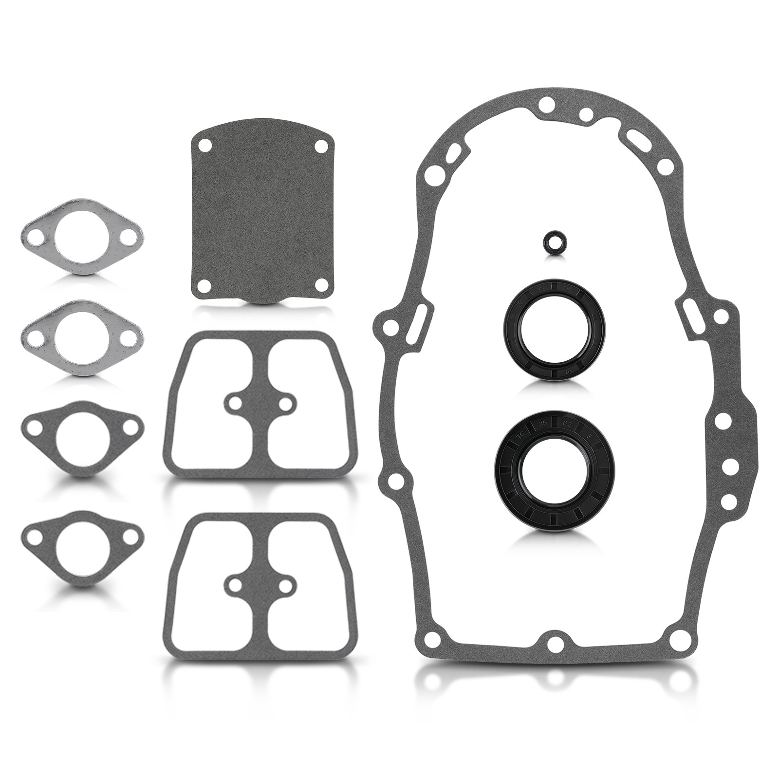 For Kawasaki FH721V Crankcase Breather PCV Rocker Gasket Set + All oil seals