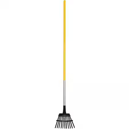 True Temper 1789300Gr 8-1/4 In Steel Flex Shrub Rake, 11 Tines, 48 In L