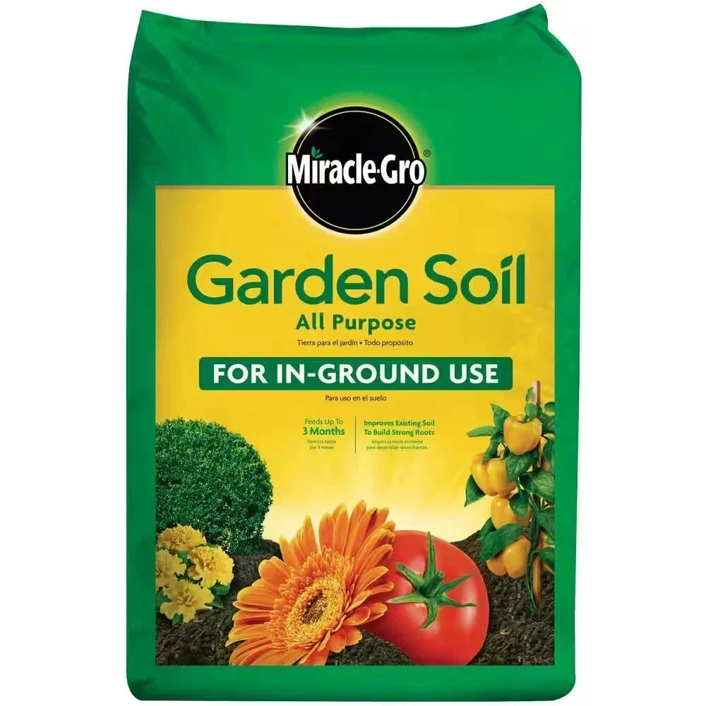 0.75 cu ft All Purpose Garden Soil for In-Ground Use & Raised Beds Planting Soil