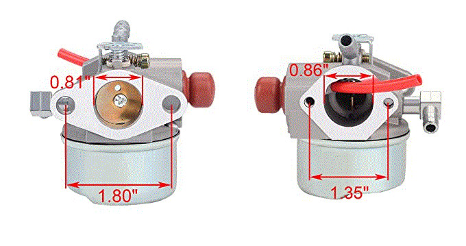 PC142262 Carburetor For TECUMSEH 4.5HP 5HP 5.5HP 6HP 6.5HP 6.75HP Lawnmowers