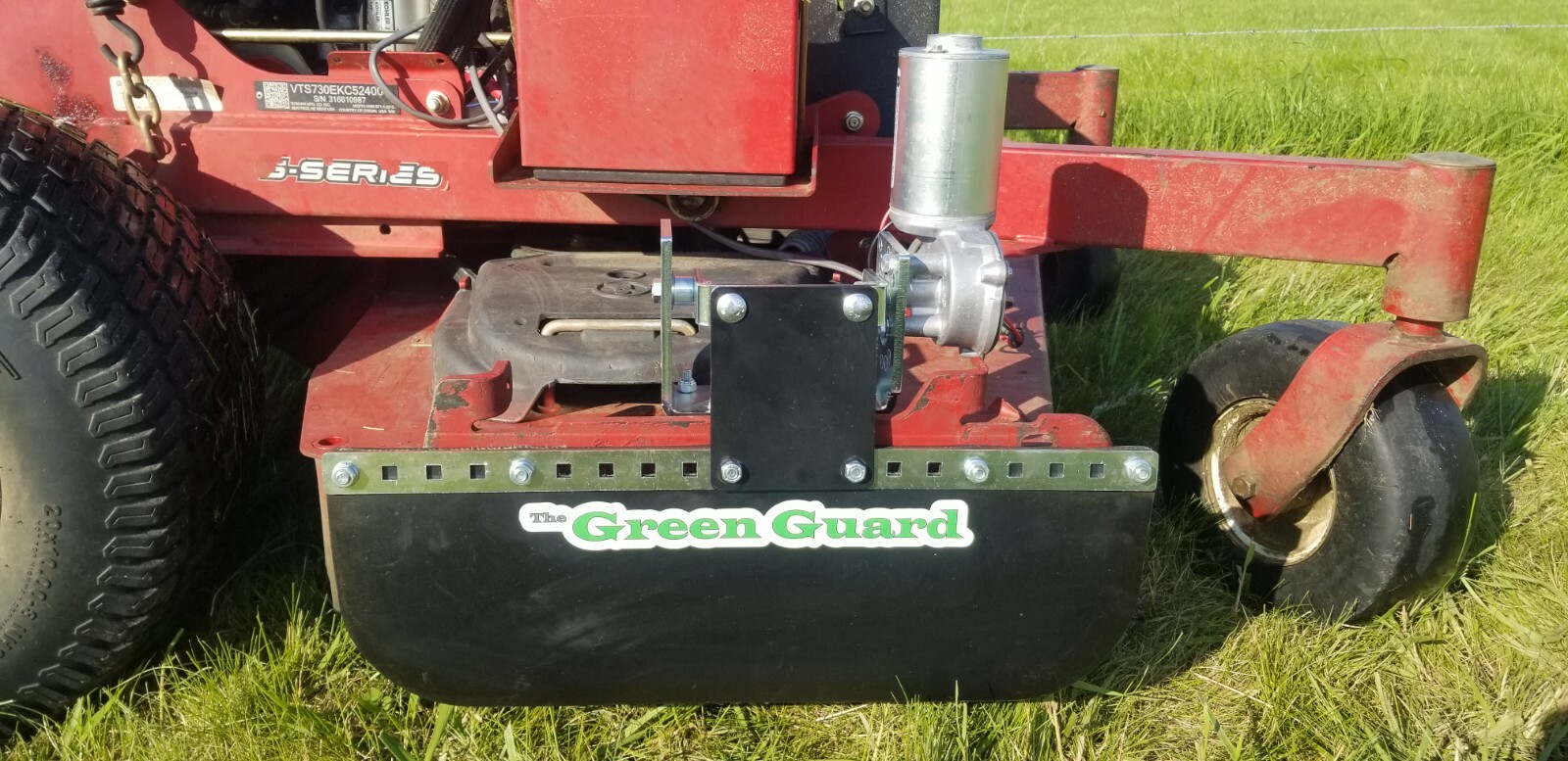 The Green Guard ‘SLIM [HD]’ – Motorized Chute Blocker with Rubber Guard