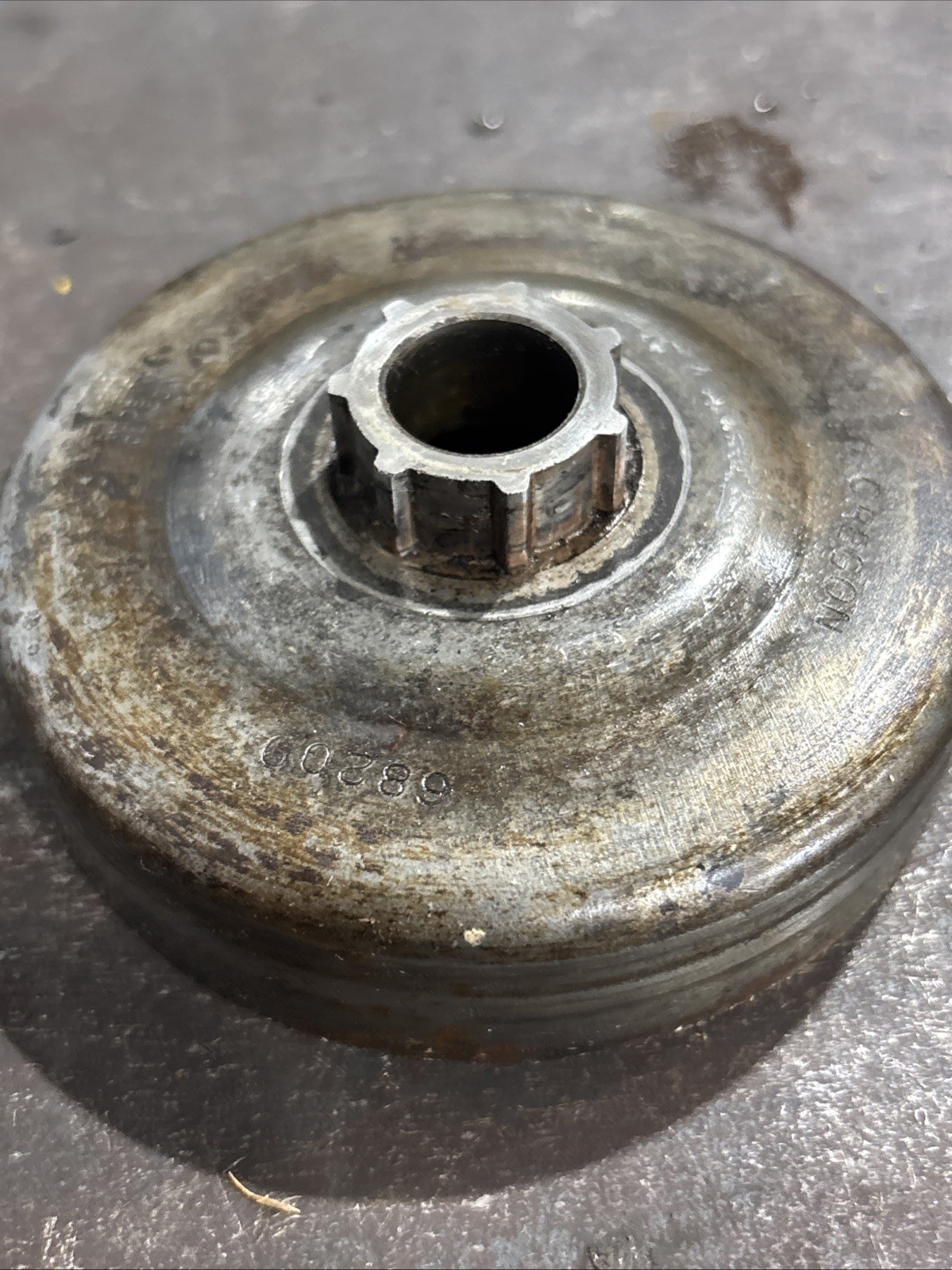 OEM McCulloch Pro MAC 610 Chainsaw Clutch and Rim Sprocket Assembly