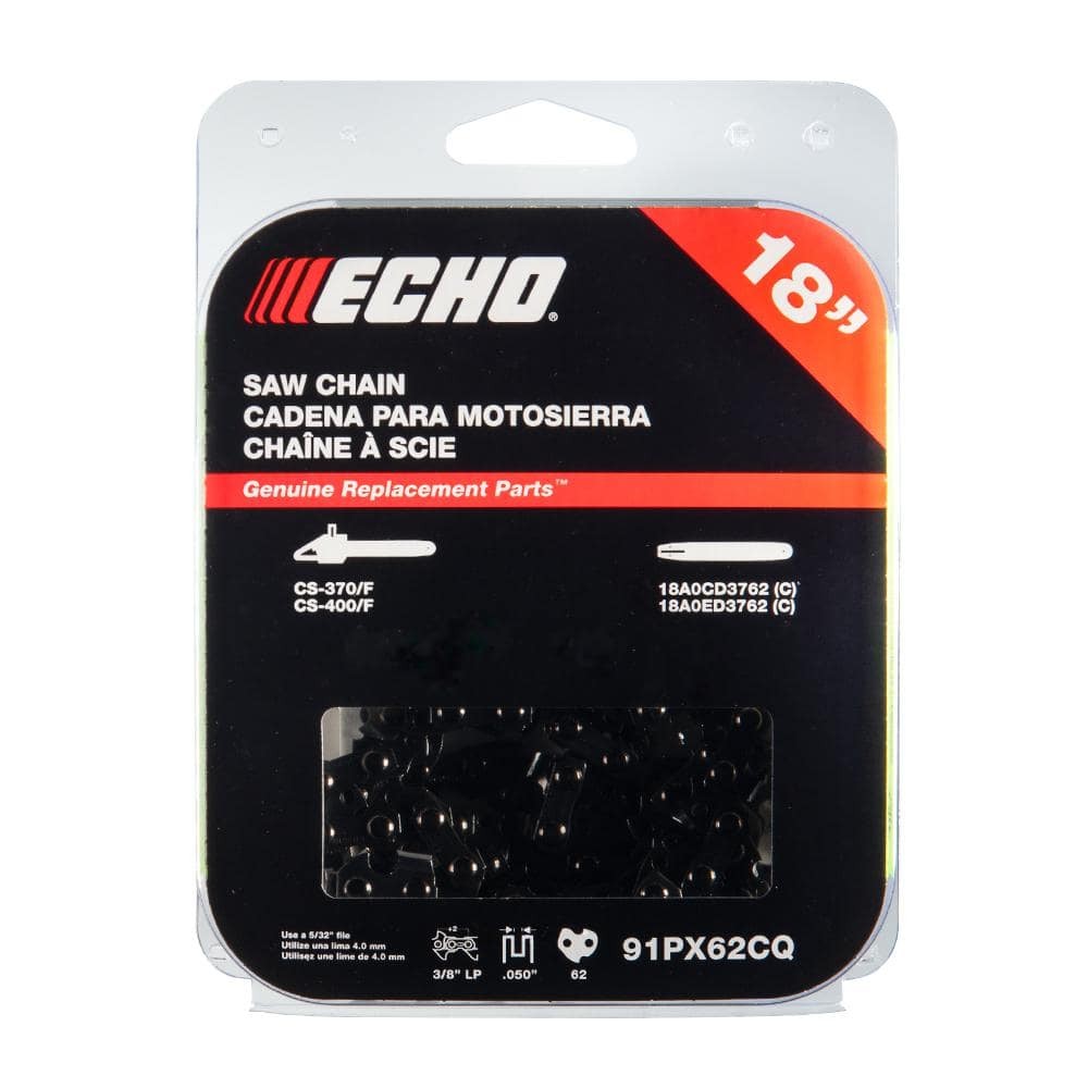 ECHO 18 in. Low Profile Chainsaw Chain – 62 Link