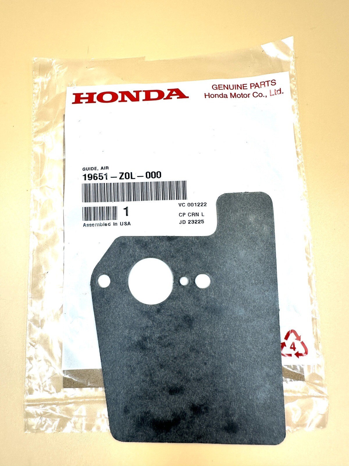 Genuine HONDA Carburetor Assy (Carb) GCV160LA0 HRR216 HRS217 16100-Z8B-901 OEM