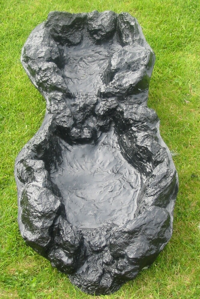 PondH2o Medium Waterfall Course 2 pools, Rugged PVC Water Garden Pond Spillway