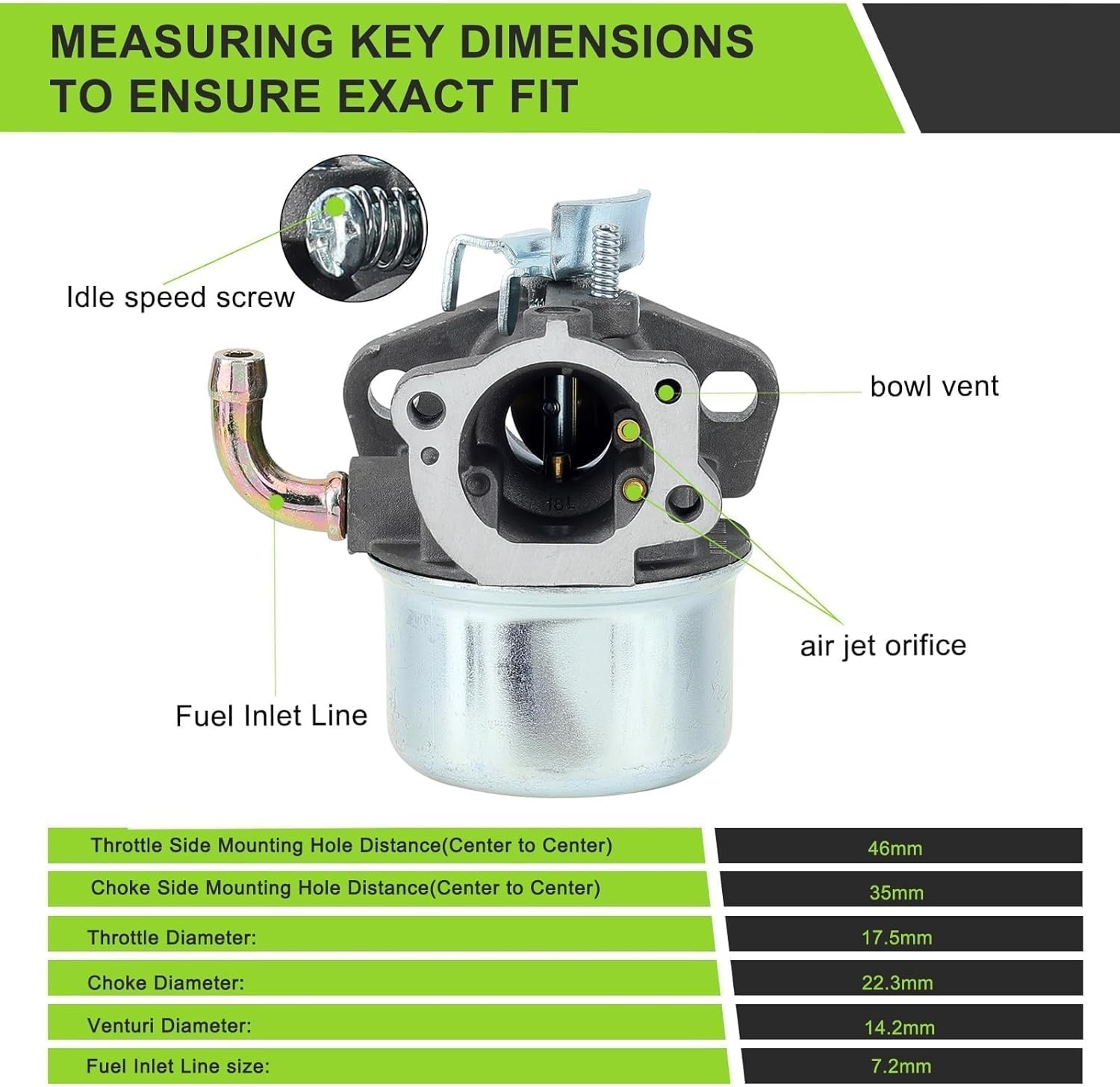 Carburetor Carb For B-S 798653 591299 215369 697354 790290 698860 696981 791077
