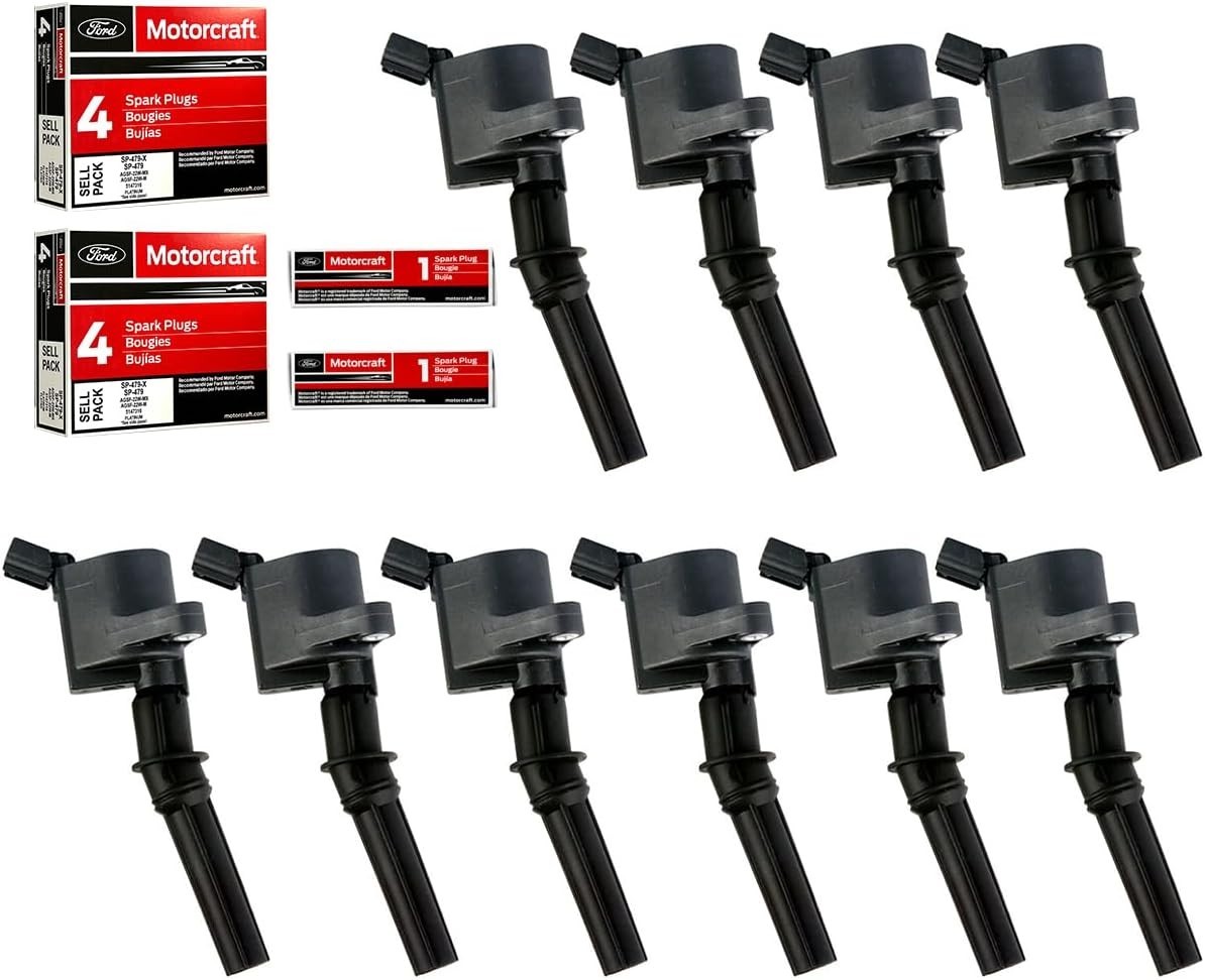 MAS Ignition Coil & Spark Plug Set – Ford Super Duty (10 Pack)