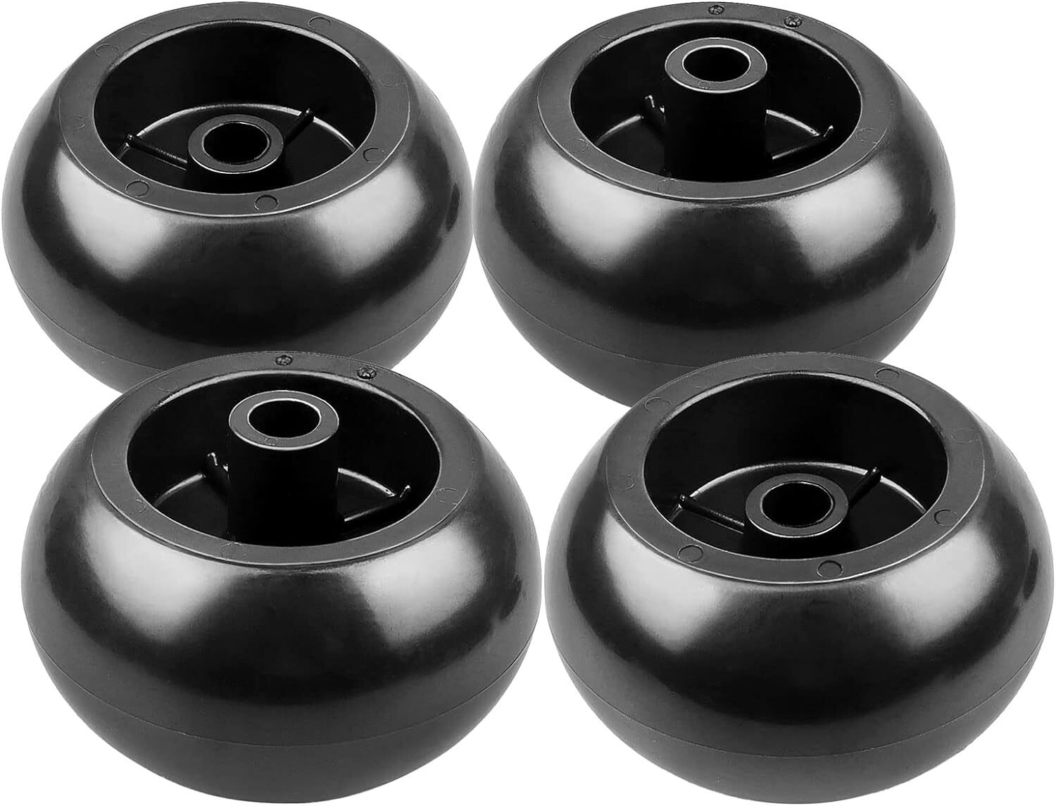 4x Mower Deck Wheels Kit For Exmark 103-3168 116-9981 Kubota Anti Scalp Wheel