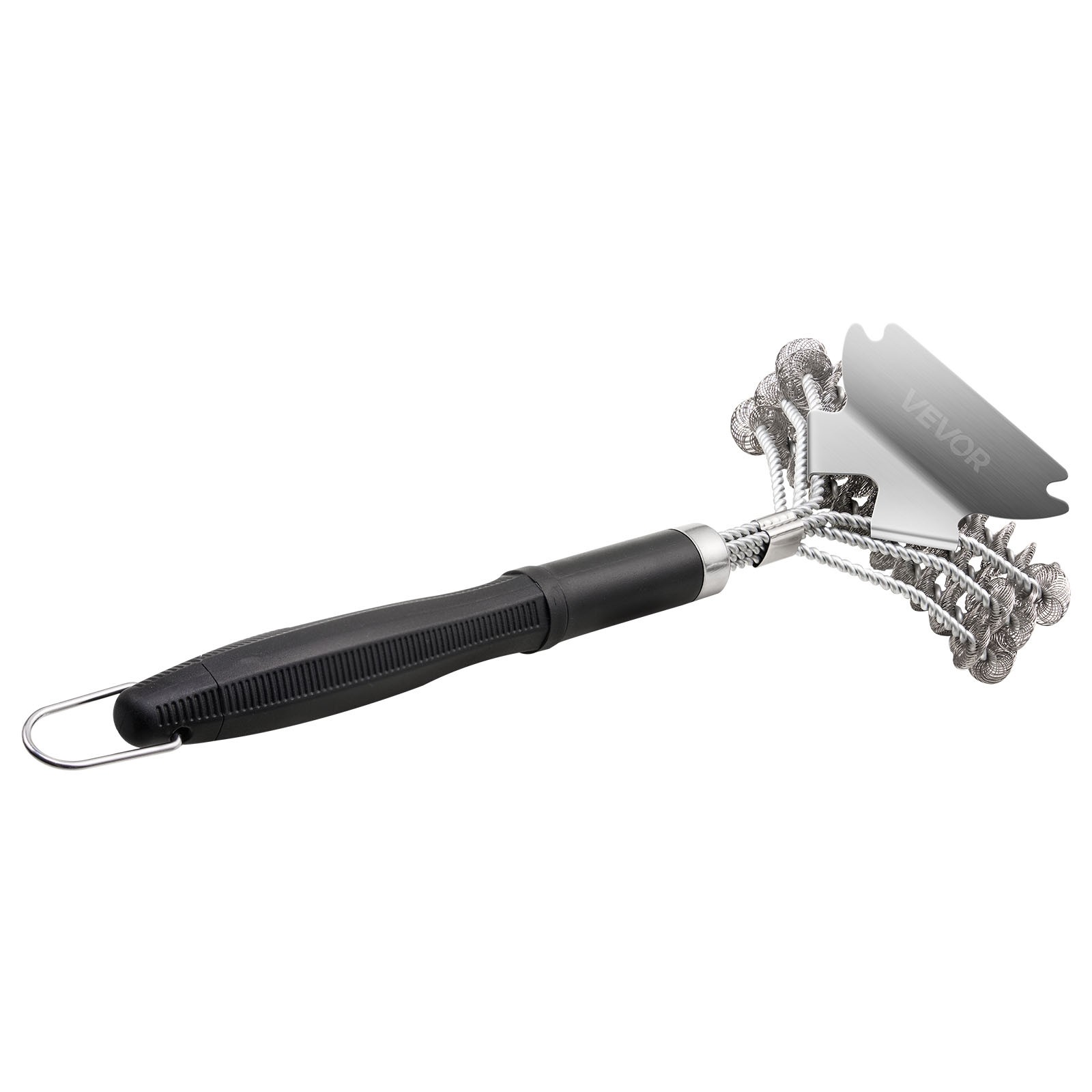 VEVOR BBQ Grill Brush and Scraper Stainless Steel Bristle Free Grill Cleaner
