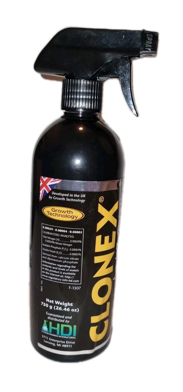Clonex Mist Root Promoter Spray Bottle 750 ml Root Promoter.