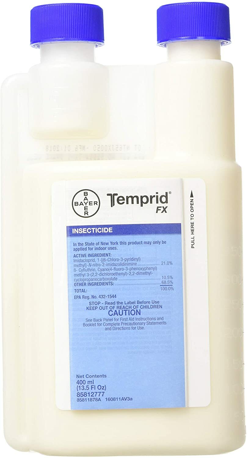 Case of 6 Temprid FX – 400ml Insecticide Controls Ants Bed Bugs Flies