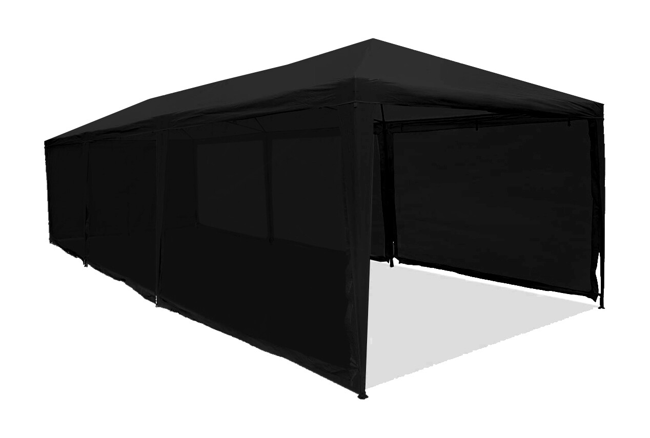 (Black) HD Mesh Tarp Net Sun Shade Fence Screen Patio Canopy Top