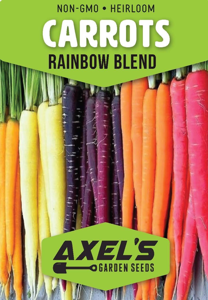 Heirloom Rainbow Carrot Seeds Vegetable Heirloom Non-GMO Seeds